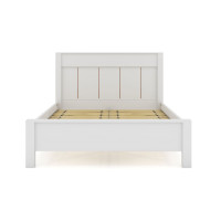 Manhattan Comfort 106GMC1 Gramercy Queen-size Modern Bedframe with Headboard in White